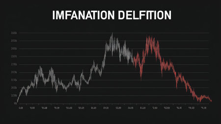 This image presents a detailed graph illustrating significant data fluctuations over time, depicting trends with peak values and decline, ideal for analytics.の素材
