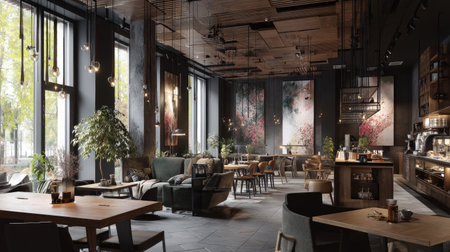 This modern cafの素材