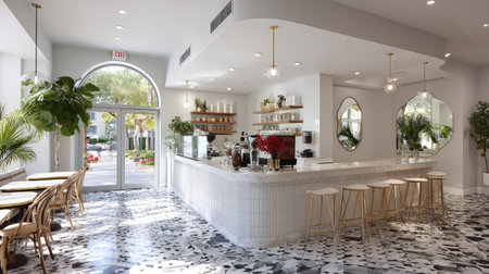 This modern cafの素材