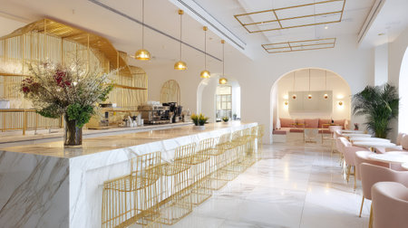 This elegant cafの素材