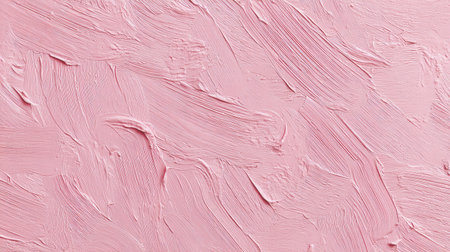 This image features a soft pink textured background with gentle brush strokes, perfect for elegant design projects, art applications, and modern decor.の素材