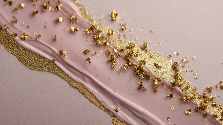 This stunning image features a unique pink and gold textured background with sparkling glitter. Perfect for design projects, invitations, and stylish decorations.の素材