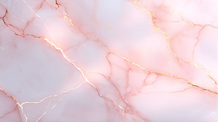 This elegant pink marble background features beautiful golden veins, perfect for luxurious design projects and contemporary decor, enhancing any visual art.の素材