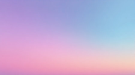A beautiful soft gradient background featuring soothing pastel shades of pink, purple, and blue. Perfect for artistic projects and calming visuals.の素材