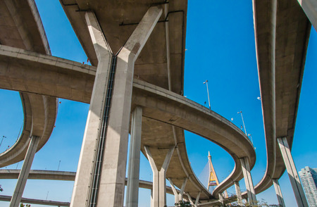 Industrial Ring Bridgeの写真素材