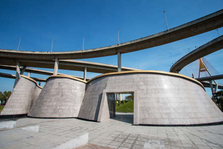 Industrial Ring Bridgeの写真素材