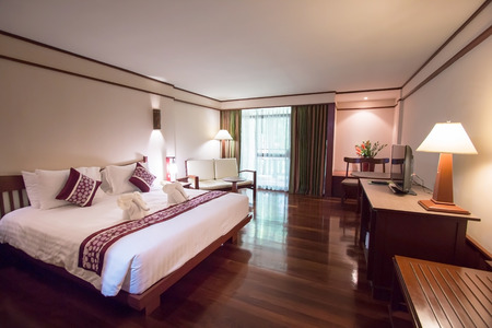 Rooms in the hotelの写真素材