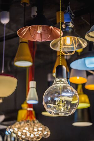 Vintage luxury interior lighting lamp decorの写真素材