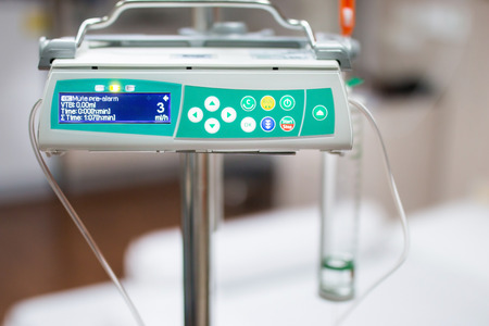 infusion pump medical devicesの写真素材