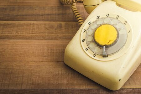Old telephone,Retro,vintage telephoneの写真素材