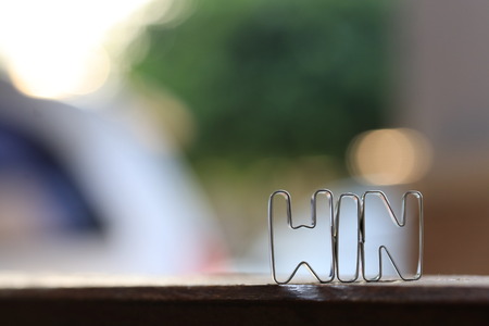 Create of wording by stainless steel lettersの写真素材