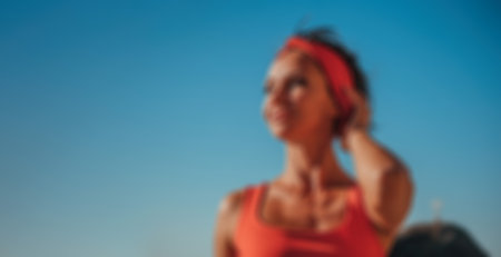 Abstract defocused blured background