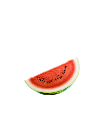 Watermelon Juice with fresh watermelon and mint, vibrant red and green tones, isolated on transparent background, dynamicの素材
