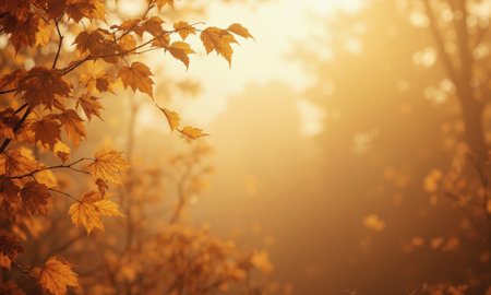 Thanksgiving Warmth A comforting, abstract background radiates with autumnal hues of burnt sienna, deep amber, and soft ochre, evokingの素材