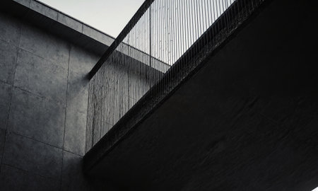 Hollow Hoist Psalm - Hoist air, low, sidelight, iron shadow, aesthetic with function lift litany, weight vanished verse.の素材