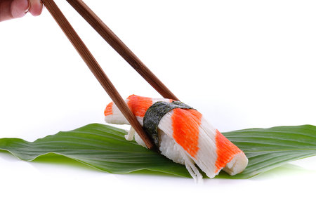 Sushi chopsticks crab loverの写真素材