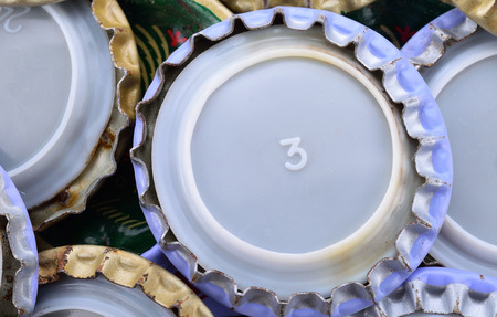 Beer bottles isolated background.の写真素材