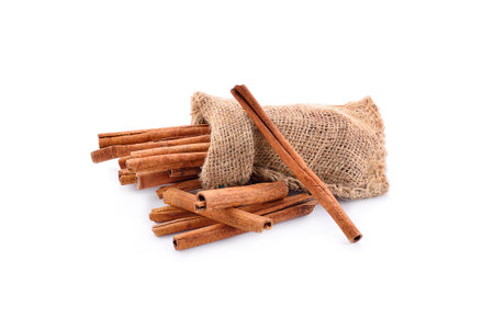 Cinnamon isolated on a white background