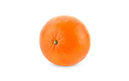 Fresh orange isolated on a white background.の写真素材