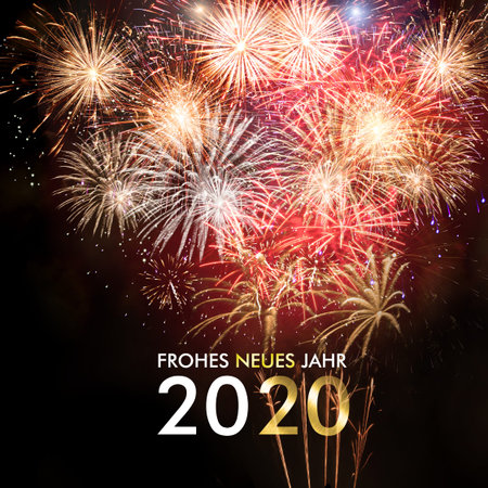 beautiful concept design for the new year festival
