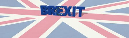 Vote for United Kingdom exit conceptの写真素材