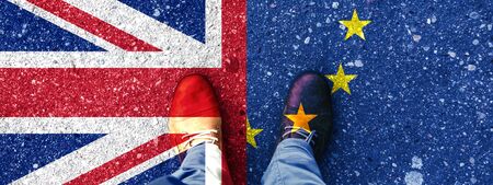 Vote for United Kingdom exit conceptの写真素材