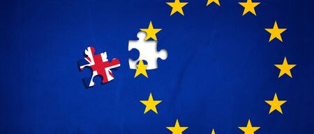 Vote for United Kingdom exit conceptの写真素材