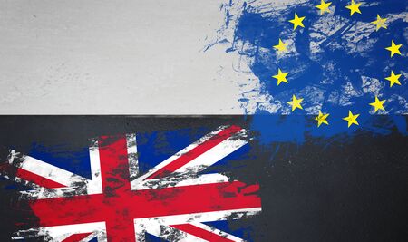 Vote for United Kingdom exit conceptの写真素材