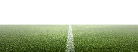 Football stadium, shiny lights, view from field. Soccer conceptの写真素材