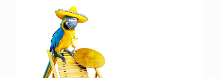 Corona virus outbreak. Travel at pandemic time concept