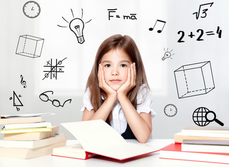 Back to school! Concept of education, reading and learning.