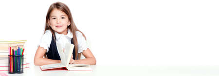 Back to school! Concept of education, reading and learning.の写真素材