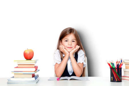 Back to school! Concept of education, reading and learning.の写真素材
