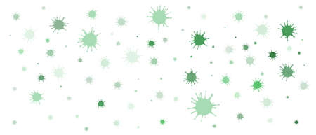 Coronavirus and virus prevention concept. Pandemic outbreak as respiratory syndrome with viral pneumonia symptom.の写真素材