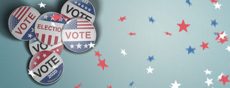 Election Day in United States 2020 Concept