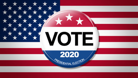 Election Day in United States 2020 Concept