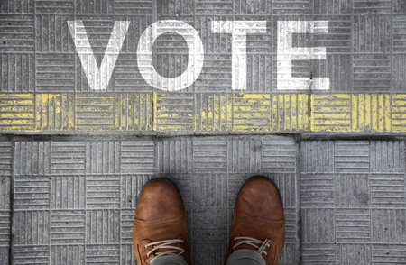 Vote on democratic elections, referendum. Make right choice.
