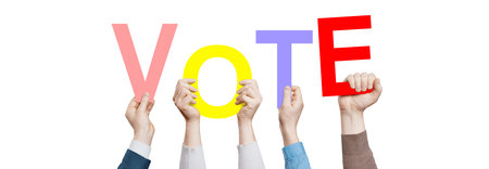 Voting and election concept. Making the right decision