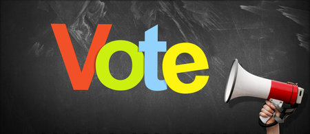 Vote on democratic elections, referendum. Make right choice.