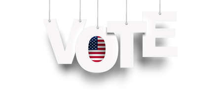 Elections and debates. Every vote matters conceptの写真素材