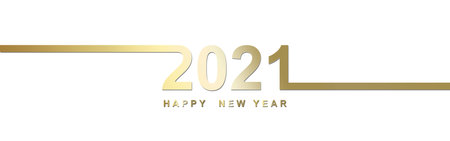Creative design concept for the new year festival. 3D illustration