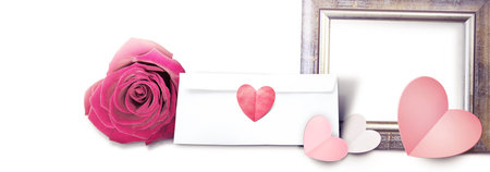 Valentines Day background. Love and Valentine's Day concept.の写真素材