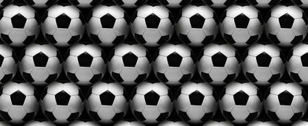 Traditional soccer game with a leather ballの写真素材