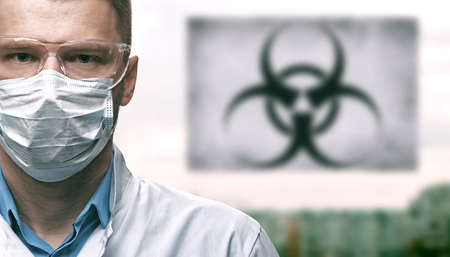 Corona virus outbreak concept. Epidemic virus Respiratory Syndrome.の写真素材