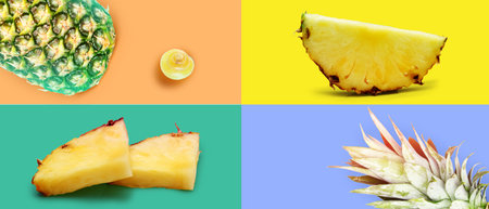 Tasty raw whole tropical fruit, healthy nutrition concept.の写真素材