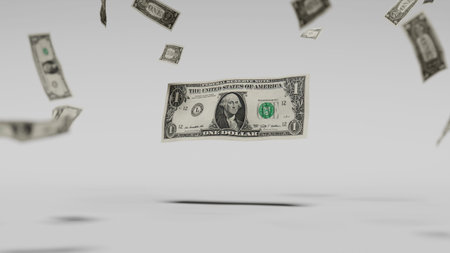 Making money business concept. 3d illustration