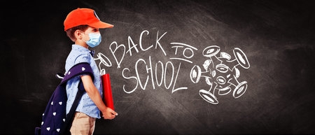 Back to school. Healthcare and education concept.
