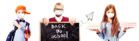 Back to school. Healthcare and education concept.