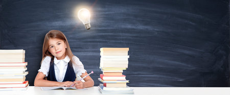 Back to school. Concept of education, reading and learning.