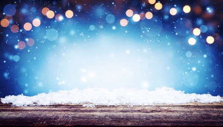 Merry Christmas composition with festive holiday decoration.の写真素材